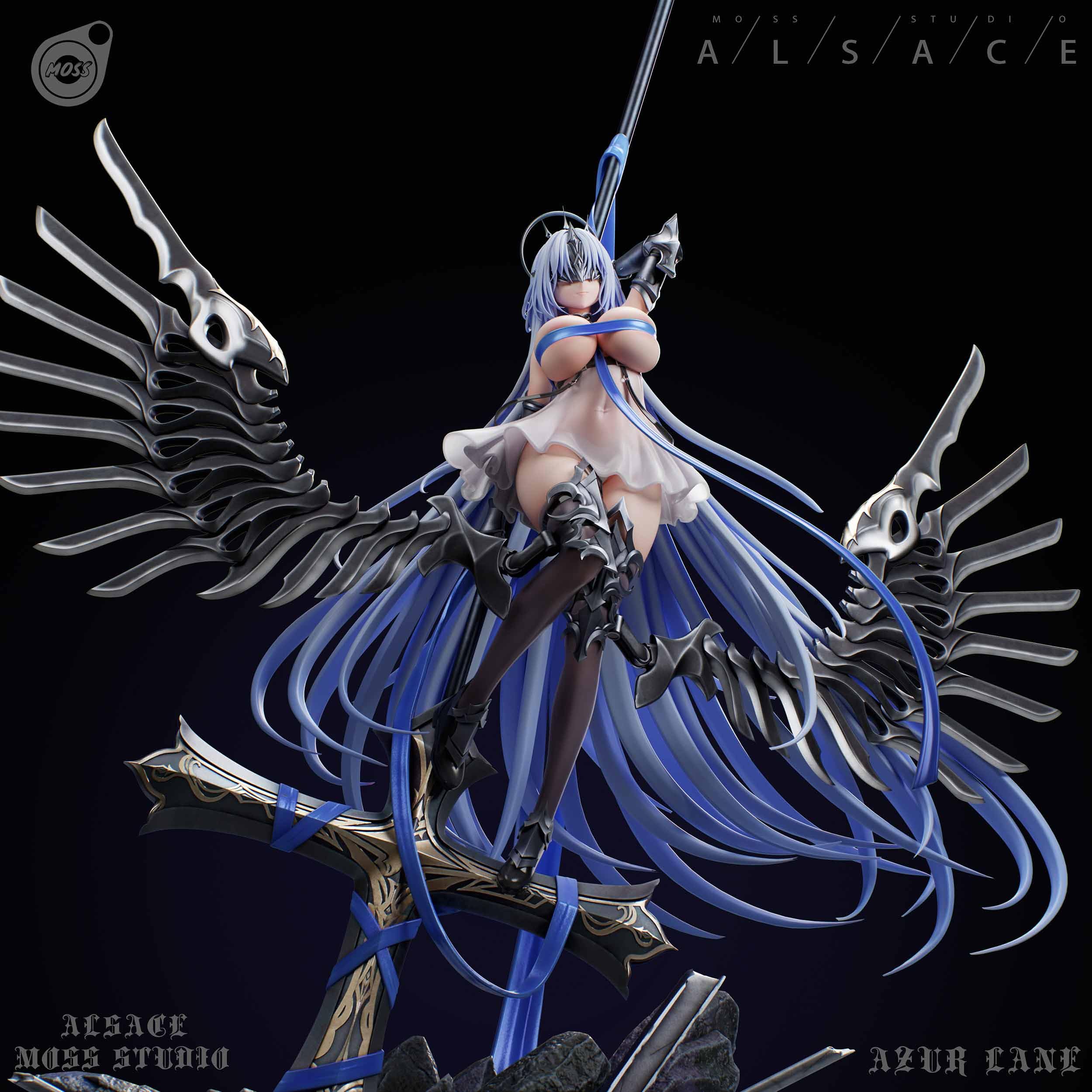 Amazon.co.jp: アルザス フィギュア 1/6スケール 塗装済み完成品
